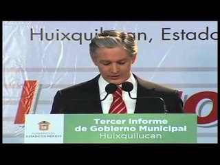 Alfredo del Mazo Maza rinde su tercer y último informe de gobierno