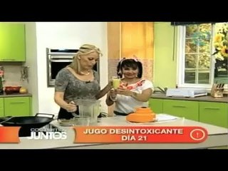 Jugo saludable. Cocinemos Juntos