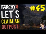 Far Cry 4 - Let's Claim an Outpost #45 - (THROW a cookie every time I get DAMAGED?!)