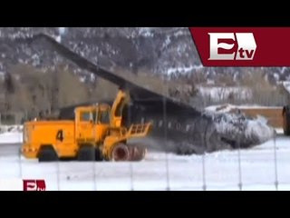 Muere piloto mexicano al estrellarse jet privado en Aspen, Colorado/ Global con Paola Barquet
