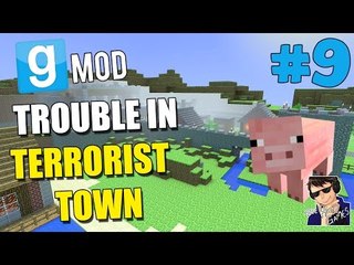 Garry's Mod TTT Gameplay - Let's Play - #9 (DEATH BY PIG?!?!) - [60 FPS]