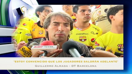 Guillermo Almada se manifiesta sobre preparación de Barcelona ante Delfín