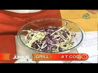 Rib eye con ensalada thai al grill. Cocinemos Juntos