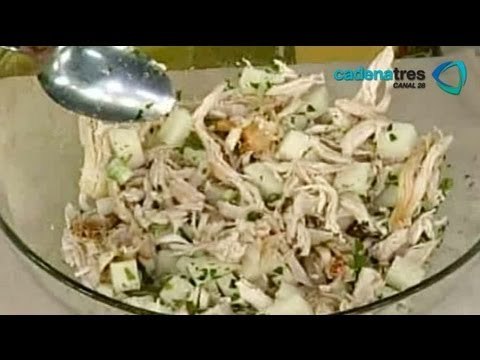 Receta de ensalada mexicana. Recetas de comida fáciles y rápidas