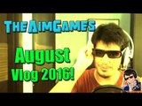 TheAimGames August Vlog 2016 - Almost 1000 Subscribers!