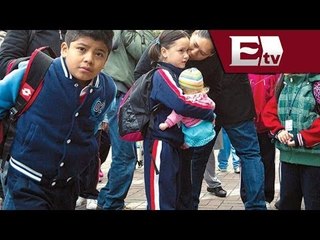 Retrasan horario de clases por bajas temperaturas en San Luis Potosí / Andrea Newman