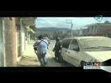 Enfrentamiento entre manifestantes y policías en Xoxocotlán, Oaxaca