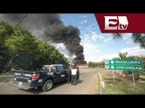 Terminal de Autobuses de Morelia suspenden salidas,tras quema de automóviles y comercios