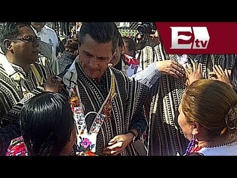 Enrique Peña Nieto visita uno de los municipios más pobres del País / Titulares de la noche