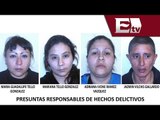 Cae banda de mujeres asaltantes; operaban en la colonia Del Valle e Iztapalapa / Vianey Esquinca