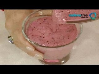 Smoothie de frutas frescas