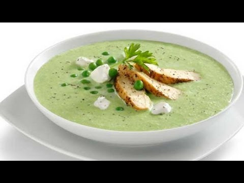 Crema de chícharo