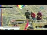 Evo Morales recibió el solsticio de verano en honor a la Pachamama