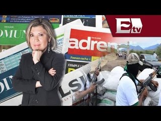 Mapa de presencia de autodefensas en Michoacán / Duro y a las cabezas con Ivonne Melgar