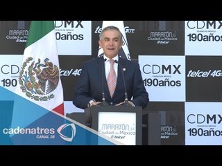 GDF anuncia el Maratón de la Ciudad de México 2015