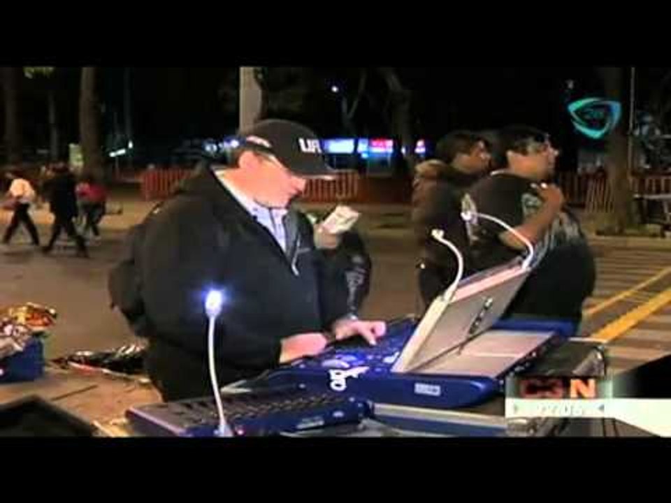 Concierto de año nuevo en el Ángel de la Independencia