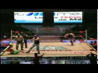 Magnus vs Súper Combo Segunda Caída CMLL