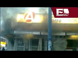Incendian farmacia en centro de Apatzingán / Mario Carbonell