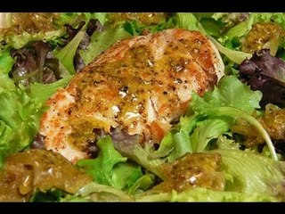 Pechugas en salsa de miel y mostaza