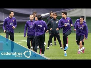 Barcelona defiende el liderato de la Liga española ante Getafe