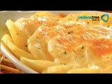 Receta de papas al horno gratinadas. Receta comida mexicana / Receta de papas al horno