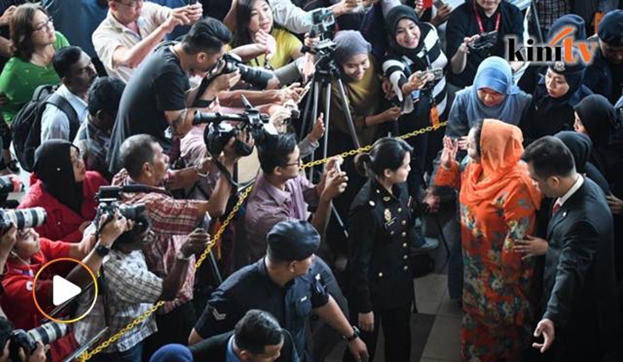LIVE: Rosmah dibawa ke mahkamah