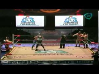 Oro Jr vs Sangre Azteca Segunda Caída CMLL