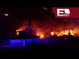 Incendio en Noruega arrasa con múltiples construcciones / Global