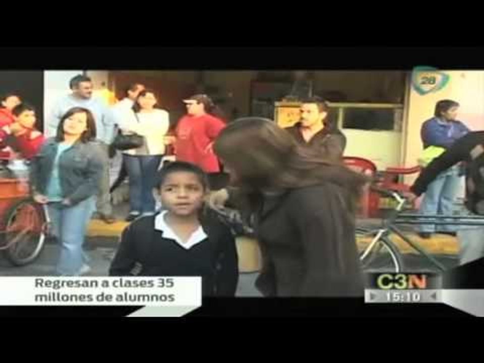 35 millones 500 mil alumnos regresaron a clases