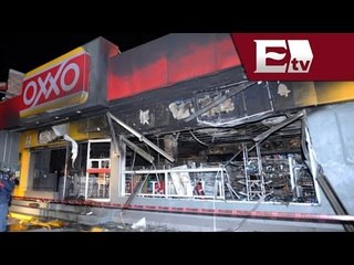 Difunden video de ataques a tiendas Oxxo / Andrea Newman
