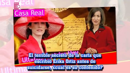 El terrible secreto de la carta que escribió Érika Ortiz antes de suicidarse, ¿cuál es su contenido?