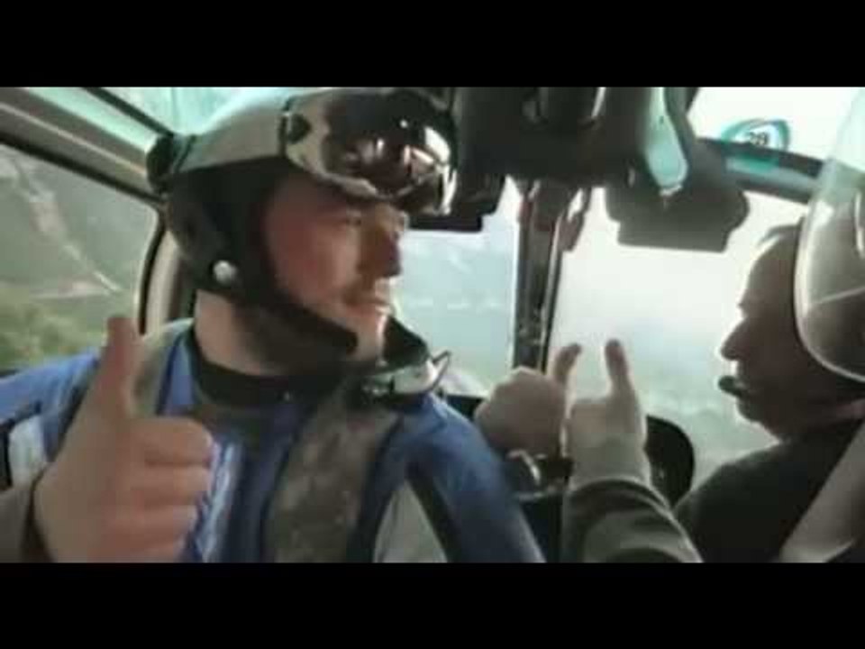 Hombre atraviesa piedra volando a 250 km por hora // videos impactantes // videos sorprendentes