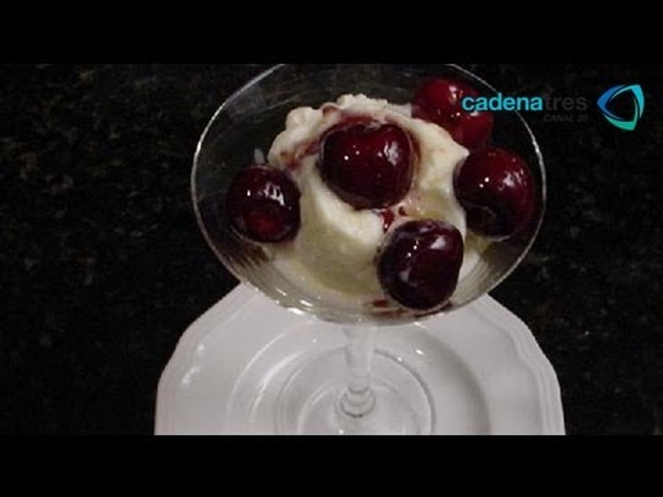 Receta de cerezas de jubilée. Receta de bebidas dulces / Receta de jubilée / Receta de postres