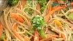 Receta spaguetti integral con brócoli, garbanzos y ajo. Receta de spaguetti/Receta comida italiana
