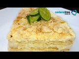 Receta de pay helado de limón. Receta postres fríos / Día del niño / Día del niño con Many Muñoz