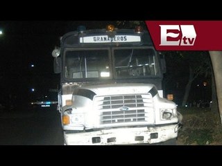 Camión de granaderos choca contra dos autos particulares / Excélsior Informa