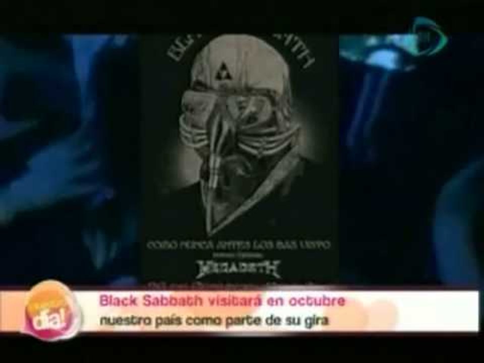 Black Sabbath anuncia concierto en México / Black Sabbath announces concert in Mexico