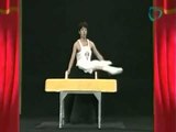 Espectacular comedia de una rutina acrobática