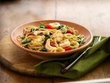 Pasta Arrabiata con Camarones / receta de pasta con camarones / comida italiana
