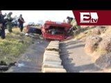 Vehículo que transportaba mariguana se volcó en carretera Pátzcuaro - Morelia / Andrea Newman