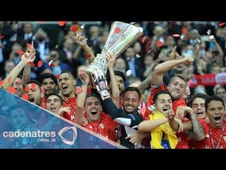 Sevilla derrota a Dnipro y repite título de Europa League