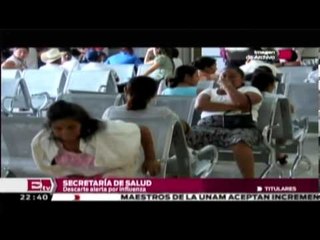 Se confirman 2 mil 644 casos de influenza, a nivel nacional / Titulares de la noche