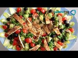 Receta de ensalada de quinoa con espárragos y vinagreta. Receta de ensalada / Salad recipe