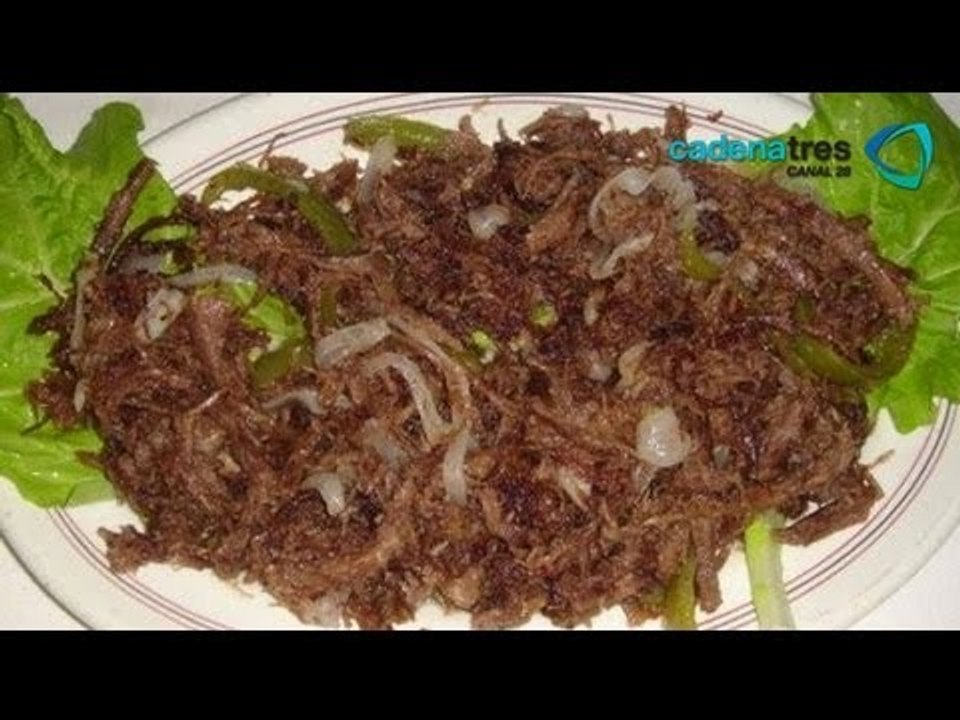 Receta de aporreado de huetamo. Receta de carne / Receta comida mexicana / Receta de Michoacán