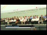 Firma Peña decreto de la Cruzada Nacional contra el Hambre
