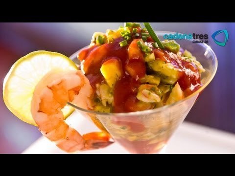 Receta de como para preparar camarones bloody mary. Receta de camarones / Seafood recipe