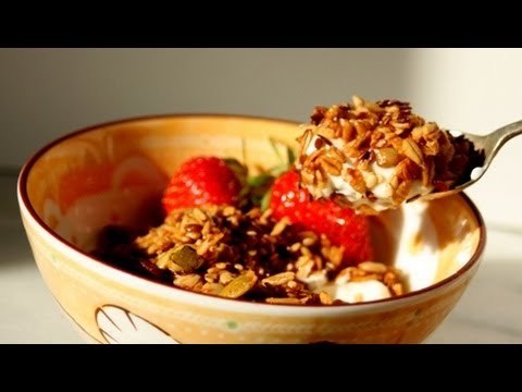 Cómo hacer granola natural / recetas saludables / comida sana / comida light