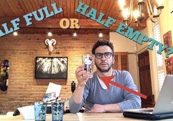 Vlogger Dad Solves 'Glass Half Full' Mystery