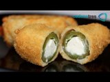 Receta para preparar fritura de jalapeños. Receta de jalapeños / Receta comida capeada