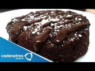 Receta para preparar pudding de chocolate con chiles. Receta de pudding / Chocolate